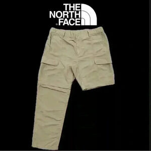 The North Face Pants Mens L Khaki Convertible Shorts Ankle Zip Hiking Cargo